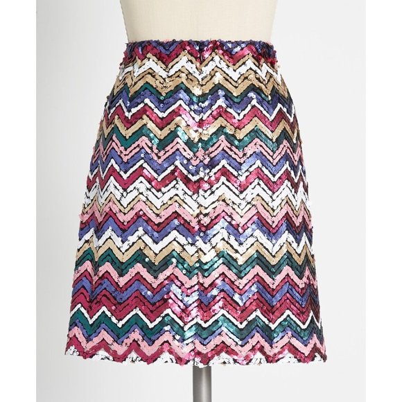 Modcloth | NWT Hutch Best Fete Yet Mini Skirt - Picture 4 of 14